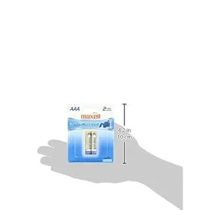 Maxell 723807 Ready-to-go Long Lasting and Reliable AAA Alkaline Battery AAA Cell 2 Pack with High Compatibility - product information 2