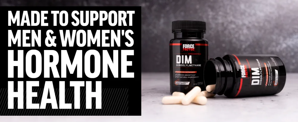 Force Factor DIM Pills to Decrease Estrogen in Men Diindolylmethane Supplement with Key Natural Ingredients and Superior Absorption Diindolylmethane 300mg Works Fast 30 Capsules 30 Count (Pack of 1) - women hormonal acne treatment ultra weight loss biote spironolactone dim ferrasorb by thorne
