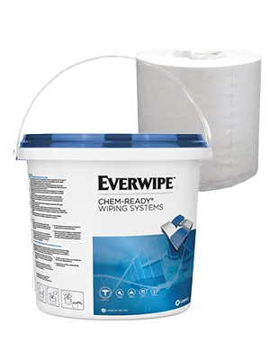 Tork Everwipe Disinfectant Wet Wipe Canister White Cleans and Deodorizes 6 x 75 wipes 192804 (101075) - product information 2