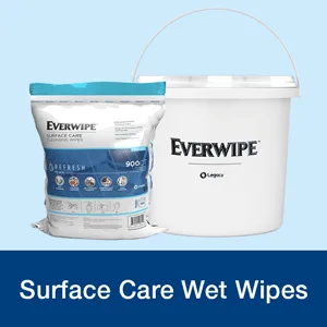 Tork Everwipe Disinfectant Wet Wipe Canister White Cleans and Deodorizes 6 x 75 wipes 192804 (101075) - product information 5