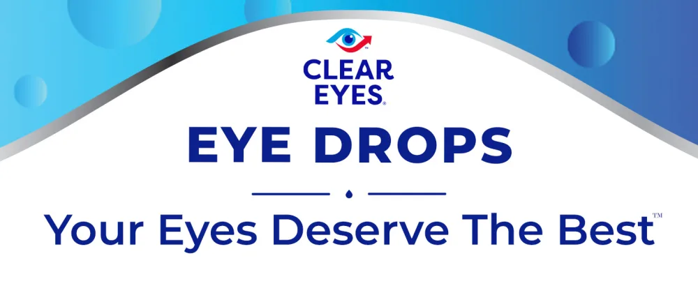 Clear Eyes Natural Tears Eye Drops 0.5 Fl Oz 0.5 Fl Oz (Pack of 1) - Eye drops