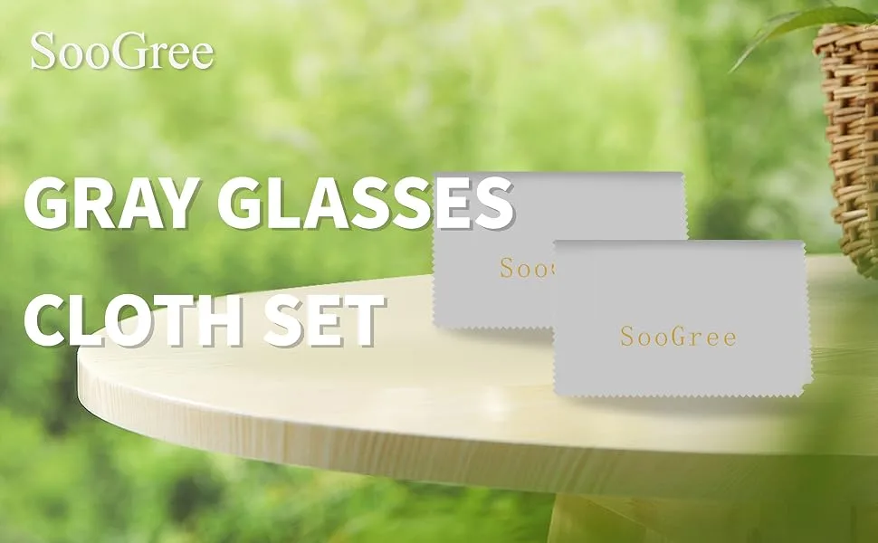 Glasses Cleaning Cloth Lens Microfiber Eyeglasses Wipes Cloth Lens Cleaner Camera Phone Computer Screen Scratch Resistant Soft Smooth Lint Free Cloth 2 Pack - ???????-1