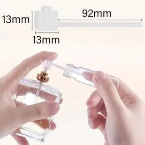 YUNAI 1Pcs Perfume Atomizer Refillable Bottles 8ml Portable Mini Spray Travel Bottle Easy to Refill Glass Inner Empty Atomizer Bottle for Outgoing and Travel(New Version Pink) - product information 4