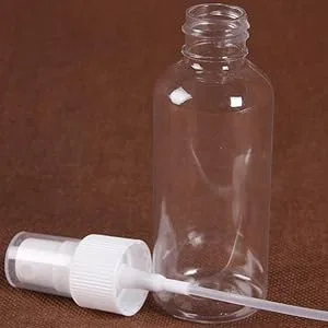 1 Pc Portable Travel Mist Spray Bottles Transparent Plastic Empty Cosmetic Sample Bottle Fine Mist Spray Atomizer 30ml - Spray Bottle