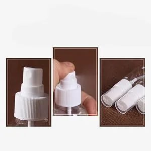 1 Pc Portable Travel Mist Spray Bottles Transparent Plastic Empty Cosmetic Sample Bottle Fine Mist Spray Atomizer 30ml - Spray Bottle
