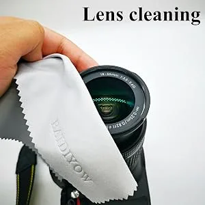 Premium Microfiber Cleaning Cloths 8 pack 6 x 7 inches for glasses Screens and electronics - Microfiber Cleaning Cloths