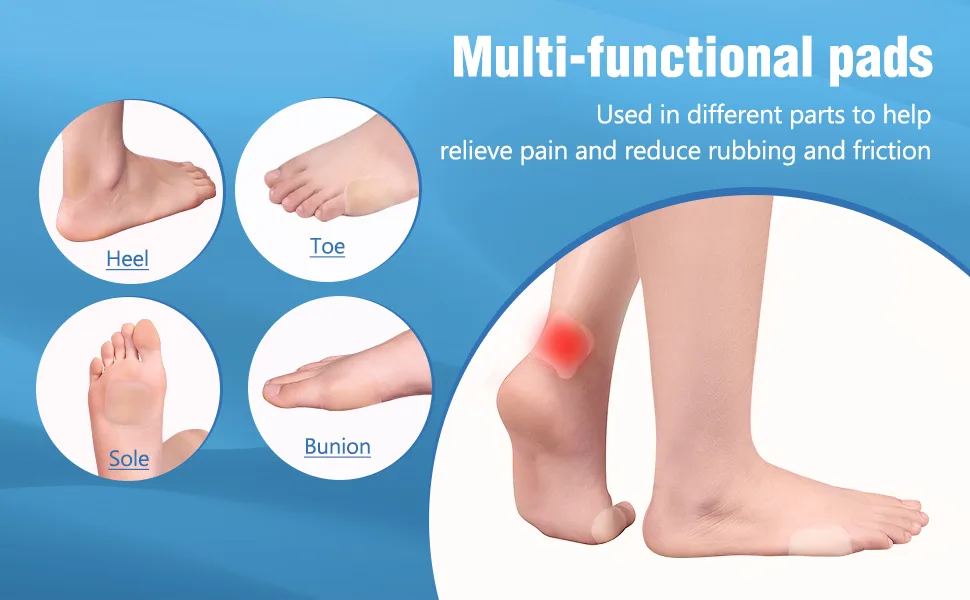 Tech Love Bunion Pads for Foot Bunion Comfortable Pads for Daily Use 10pcs - bunion pads