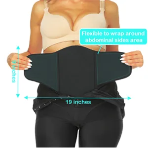 Lipo Foam Abdominal Compression Belly Ab Board 360 Bbl Post Surgery Tummy Tuck Recovery Liposuction Supplies after Lipo Medium Black - lipo board