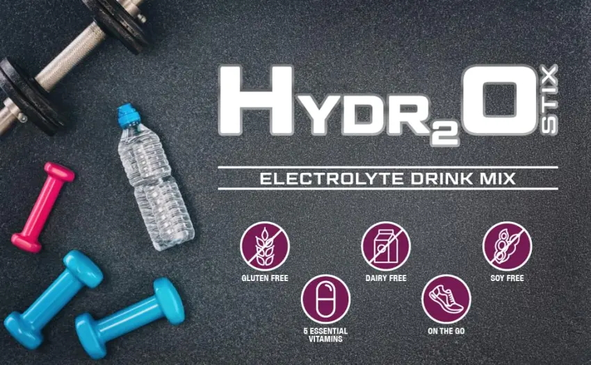STS Hydro Stix Hydration Powder Packets Acai Berry Electrolyte Replacement Single Serving Easy Open - 10 Pack (16 Gram) - Hydration Sticks