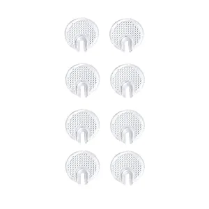 10PCS Men Women Silicone Gel Clear Sandal Thong Toe Protectors Pad Sandal Flip-Flop Toe Guards Cushions (B) - product information 2
