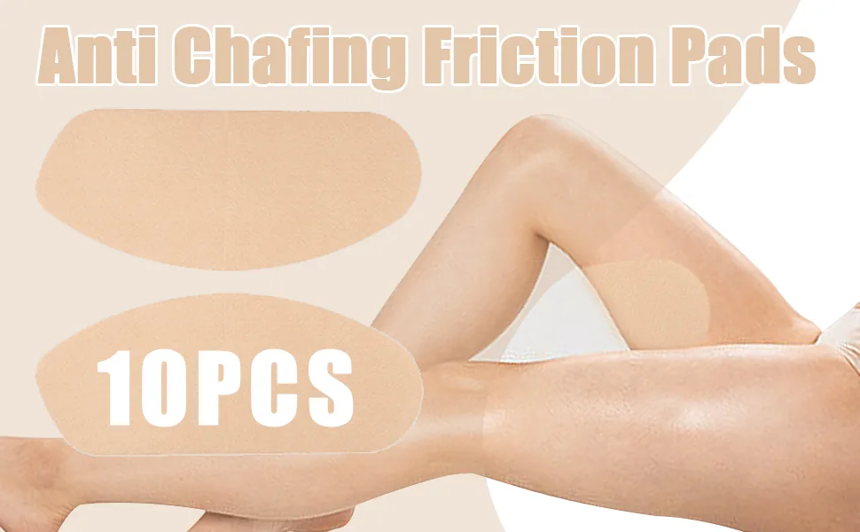 Thigh Lift Tape Thigh Inner Prevention Friction Patch Anti Chafe Thigh Skin Tape Chafing Chub Rub Adhesive Patch-10PCS - product information 1