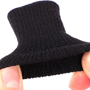 uxcell 10PCS Sport Finger Sleeves Protectors Elastic Thumb Brace Compression Covers for Trigger Finger Breathable Finger Splints Support for Relieving Pain 1.8" 1" - finger protector