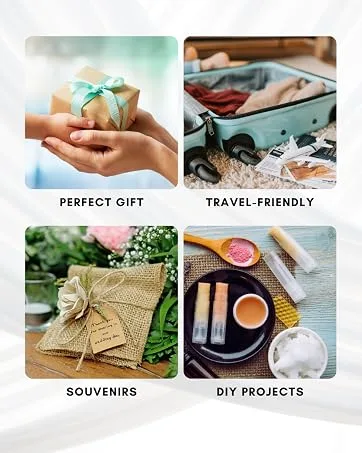 2 Pack Deodorant Glass Rollers - Empty Rollerball Bottles Roll on Bottles for Oils Sunscreen Roller Applicator Essential Oil Roller Bottles Refillable Roller Ball Applicator (30 ML) - il roller roller bottles roll on perfume rollerball empty essential oil bottles empty