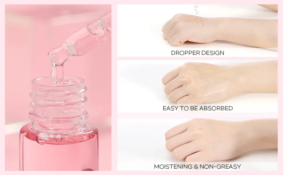 JAPAN SAKURA Serum Cherry Blossoms Facial Essence Hydrating Reducing Dark Spots Fine Lines 30ml x 2pcs 30mlx2 - serum