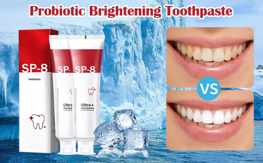Sp-8 Ultra Whitening Toothpaste Upgrade - 2PCS Sp8 Probiotic Brightening Toothpaste Fresh Breath Toothpaste Brightening & Stain Removing Toothpaste240g - Sp-8 Ultra Whitening Toothpaste,