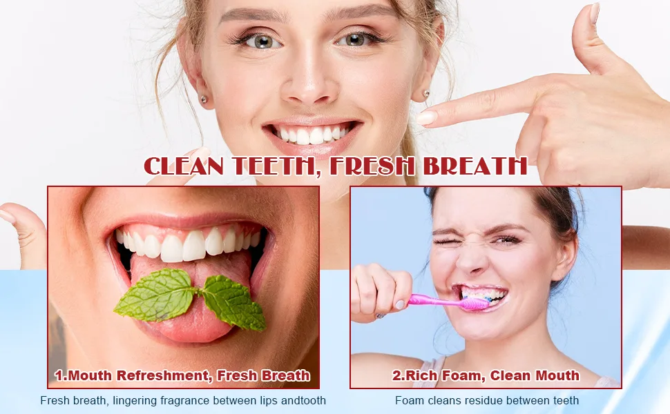 Sp-7 Probiotic Toothpaste Sp-7 Probiotic Whitening Toothpaste Sp-7 Fresh Breath Toothpaste Brightening & Stain Removing Toothpaste (2Pcs with 2 toothbrushes) - Sp-7 Probiotic Whitening Toothpaste