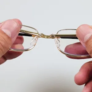 LIMITA Reading Glasses Men with Case - Blue Light Blocking Metal Reader Body Balance Glasses Foldable Glasses 1.5 - Balance Glasses