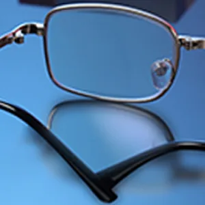 LIMITA Reading Glasses Men with Case - Blue Light Blocking Metal Reader Body Balance Glasses Foldable Glasses 1.5 - Reading Glasses for Men