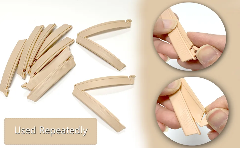 Universal Ostomy Bag Clip Drainable Pouch Clamps Tail Closure Surefit Medical Grade (10 pcs) - product information 2
