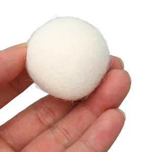 Wool Laundry Balls Drying Ball 6 Pcs Remove Odors Reduce Static Electricity Dehumidify High Density Good Tensile Performance for Home (5cm) - 1210230041112-3
