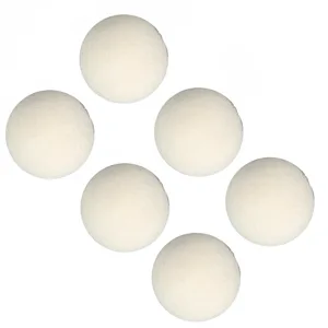 Wool Laundry Balls Drying Ball 6 Pcs Remove Odors Reduce Static Electricity Dehumidify High Density Good Tensile Performance for Home (5cm) - product information 3