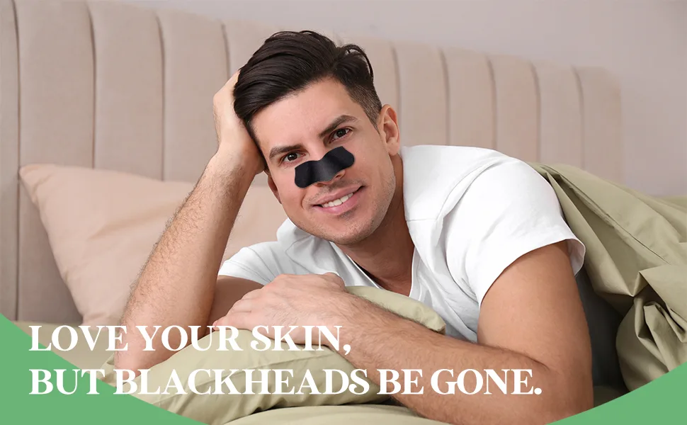 Blackhead Remover Pore Strips For Men (120 Strips) Deep Cleansing Nose Strips - Charcoal Pore Strips - Unclogs Pores 1 Count (Pack of 120) - Blackhead Pore Strips