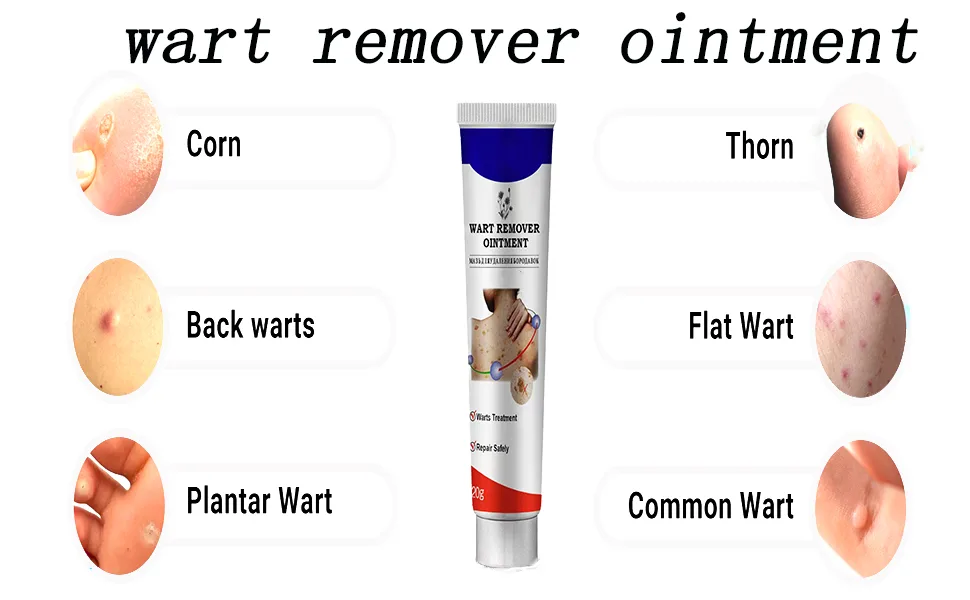Wart Remover Cream Wart Remover Ointment Fast Acting Cream Wart Gel Maximum Strength.1(PCS) 1pcs - product information 3