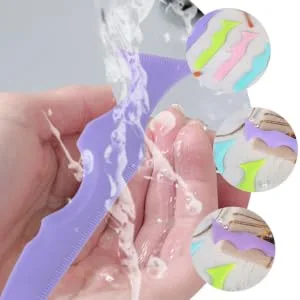 2pcs Eyeliner Eyeliner Make up Mascara Make up Mascara Tool Silicone Make up Tools Eyeliner Applicator Tool Eyeliner Stencils Make up Tools for Eyes 15x5.7cm - product information 2