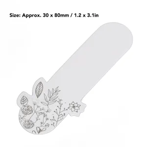 Perfume Test Strips White Disposable Sniff Aroma Testing Fragrance Blotter Strips for Essential Oil Aromatherapy 30 X 80mm 100pcs - product information 6