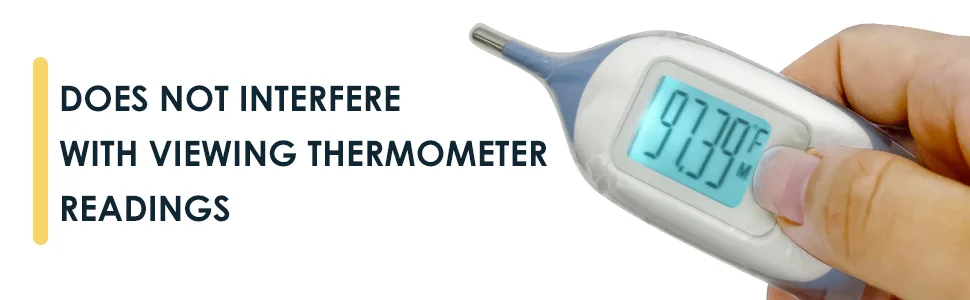 100pcs Disposable Digital Thermometer Probe Covers for Accurate and Hygienic Rectal Thermometer Measurements Wrap Around The Thermometer's Entire Body - thermometer cover