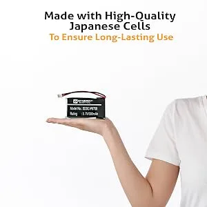 Synergy Digital Dog Collar Batteries Compatible with Educator ET-300Transmitter Dog Collar (Li-Pol 3.7V 300mAh) Pack Includes: 2 x SDDC-P8750 Batteries - product information 4