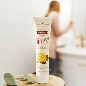 Thieves AromaBright Toothpaste by Young Living 4 Ounces 4 Ounce (Pack of 1) - AromaBright Toothpaste