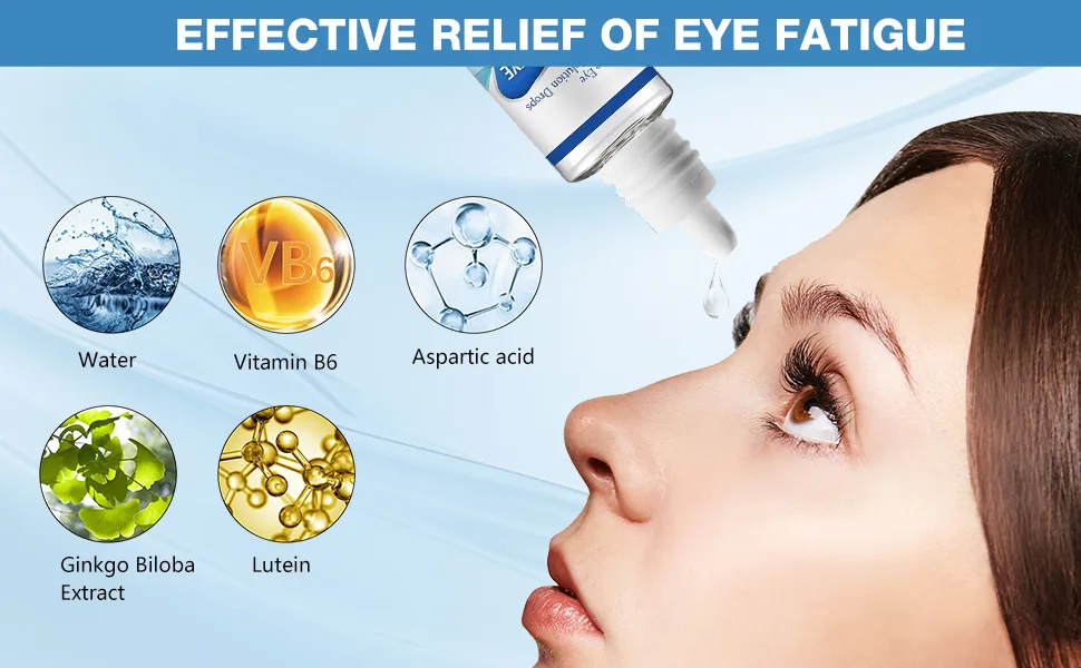 Myopia Reversal Eye Drops Improve Eye Problem Solution Drops Eye Brightening Drops Relieve Eye Fatigue Blurred Vision and Gentle Eye Protection Clear Eyesight (2Pcs) - Myopia Reversal Eye Drops