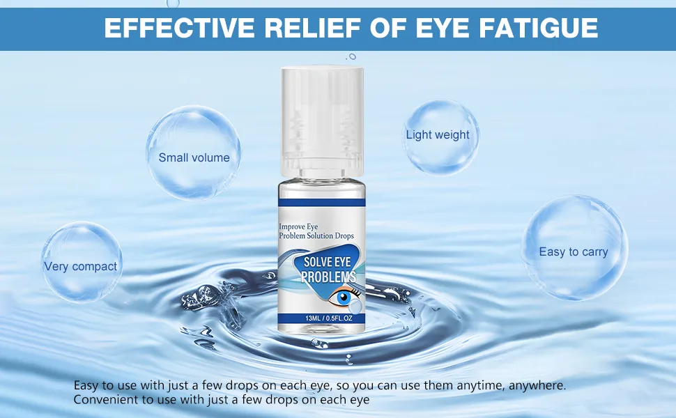 Myopia Reversal Eye Drops Improve Eye Problem Solution Drops Eye Brightening Drops Relieve Eye Fatigue Blurred Vision and Gentle Eye Protection Clear Eyesight (2Pcs) - Relieve Eye Fatigue