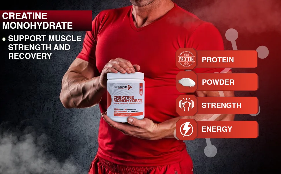 Worldwide Nutrition Bundle: NutriBlends Creatine Monohydrate Powder 100% Pure - Unflavored Vegan Keto Friendly - 300 Grams Optimum Micronized Creatine Powder and Multi-Purpose Key Chain - pure creatine monohydrate powder,creatine powder unflavored, creatine powder for muscle gain