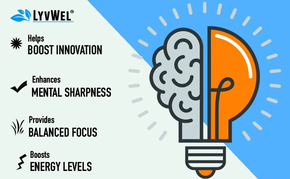 Brain Boost Capsules - Advanced Cognitive Enhancer for Razor-Sharp Focus Sustained Energy & Mental Clarity - 5-Pack (10 Servings) - Brain Boost Highligts