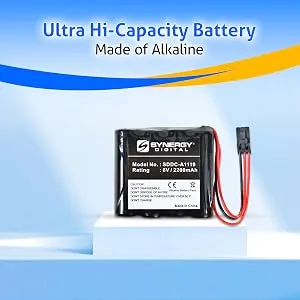 Synergy Digital Door Lock Batteries Compatible with Stanley Security Systems 1003 Door Lock (Alkaline 6V 2200 mAh) Combo-Pack Includes: 3 x DL-40 Batteries - product information 4