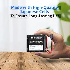 Synergy Digital Door Lock Batteries Compatible with Stanley Security Systems 1003 Door Lock (Alkaline 6V 2200 mAh) Combo-Pack Includes: 3 x DL-40 Batteries - product information 5