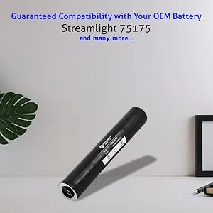 Synergy Digital Battery Combo-Pack Compatible with Streamlight 75175 Flashlight Battery Includes: 3 x SDFL-C852 Batteries - product information 3