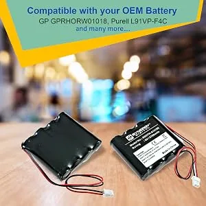 Synergy Digital Personal Care Batteries Compatible with GP GPRHORW01018 Personal Care (Alkaline 6V 2700mAh) Pack Includes: 4 x SDOTH-A15190 Batteries - product information 3