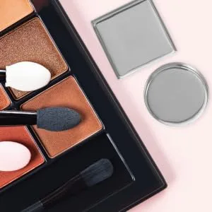 30pcs Aluminum Plate Empty Square Metal Pan Square Empty Metal Pan Empty Eyeshadow Tins Eyeshadow Pan Mini Paint Palette Empty Pan for Cosmetic Palette Lipstick Stainless Steel - product information 3