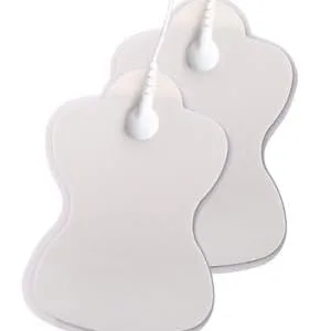 LotFancy Tens Unit Pads Compatible with Omron TENS Units 10PCS Electrode Pads (3.75 x 2.5 ) Medium Size 3.75x2.5 Inch (Pack of 10) - rens unit replacement pads