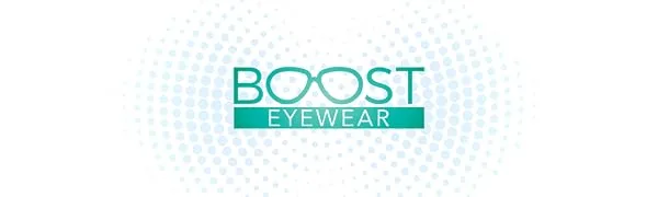 Boost Eyewear Blue Light Blocking Reading Glasses 4 Pack Assorted Colors Assorted 1.75 x - boost eyewear Logo