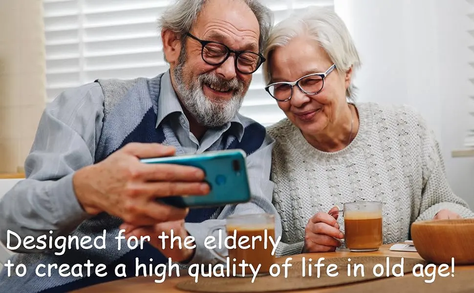 Mini Metal Reading Glasses - Slim Pocket Readers with Pen Clip Case for Reading Case (2 PCS) 3.50 (Black) 3.5 x - Designed for the elderly, to create a high quality of life in old age!