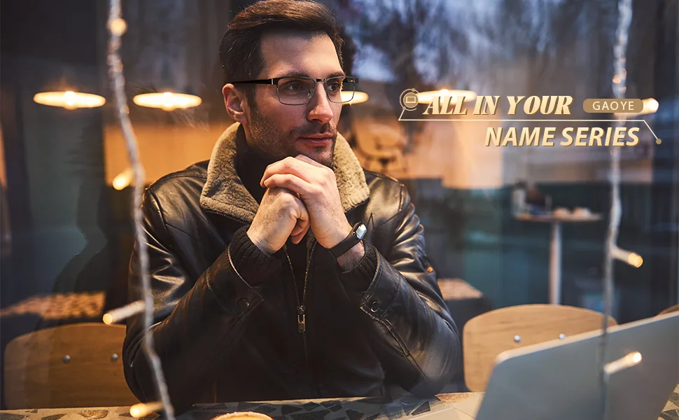Gaoye 5-Pack Blue Light Reading Glasses Men Women- Rectangle Metal Frame Readers-Blocking Computer Gaming UV400 Clear Lens A1 Gun*2+black*2+silver*1 1.0 Diopters - All in your name series