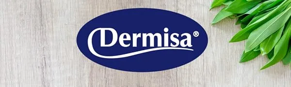 Dermisa Stretch Mark Cream | Contains Cocoa Butter Vitamin E Collagen & Elastin | 4 OZ | Pack of 1 4 Ounce (Pack of 1) - Dermisa logo banner