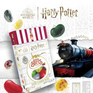 Harry Potter Bertie Bott's Every Flavour Beans 1.2 oz Box 6 Pack Assorted 1.2 Ounce (Pack of 6) - lsfnvksz