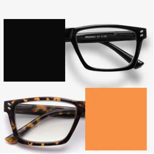 5 Pack Reading Glasses Blue Light Blocking for Men Women Square Frame Computer Readers with Comfort Spring Hings Anti Glare/Eyestrain 1.75 5 Pack Mix 1.75 x - reading glasses for women 1.75 oversized reading glasses for women blue light reading glasses men