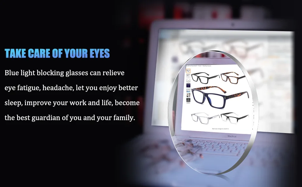 5 Pack Reading Glasses Blue Light Blocking for Men Women Square Frame Computer Readers with Comfort Spring Hings Anti Glare/Eyestrain 1.75 5 Pack Mix 1.75 x - reading glasses women blue light blocking reading glasses reading glasses for women 1.25 1.75
