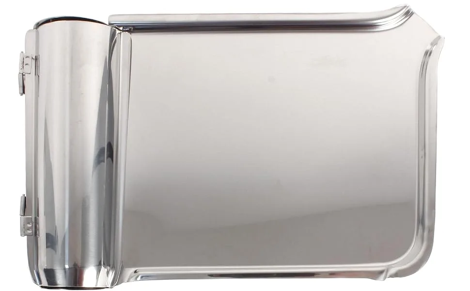 Stainless Steel Pill Counting Tray and Spatula - tray image large